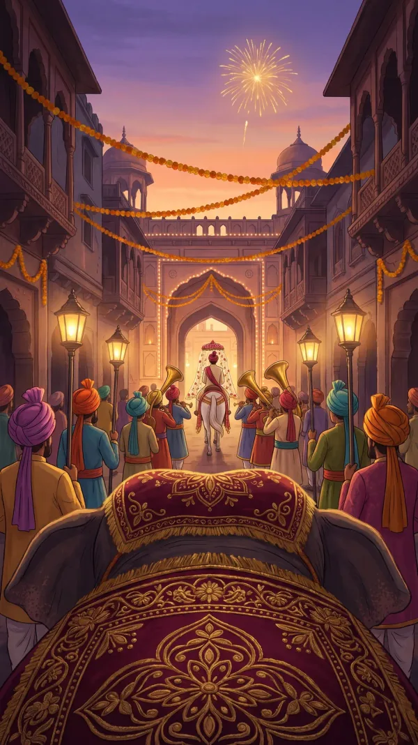 Baraat wedding invitation design